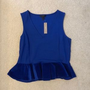 J. Crew Peplum Top